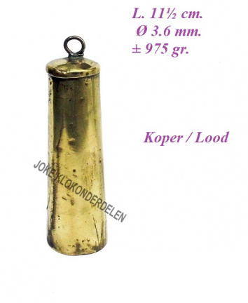 === Klok gewicht = oud === 39160