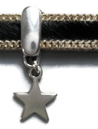 Leuke dames armband zwart vacht armbanden sieraden te koop online - Afbeelding 3