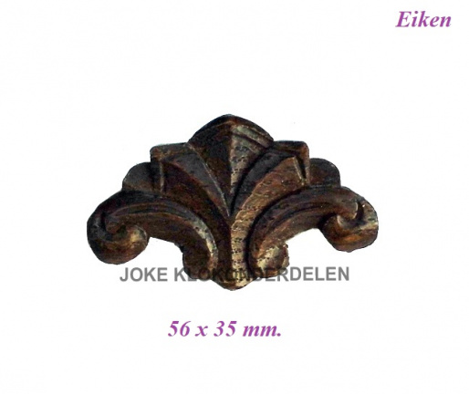 === Klokkast ornament = gebruikt === 39213