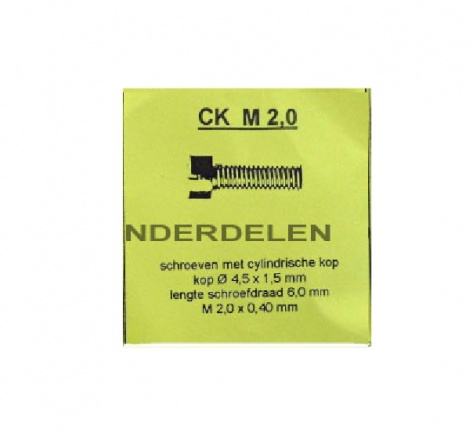 === Schroef messing = 2.0 = nieuw === 39016