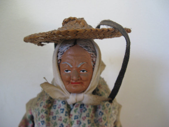 Originele oude Santons de Provence, gesigneerd S. Jouglas - Afbeelding 4