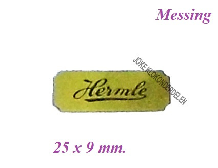 = Klok / uurwerk plaatje = Hermle = 39244
