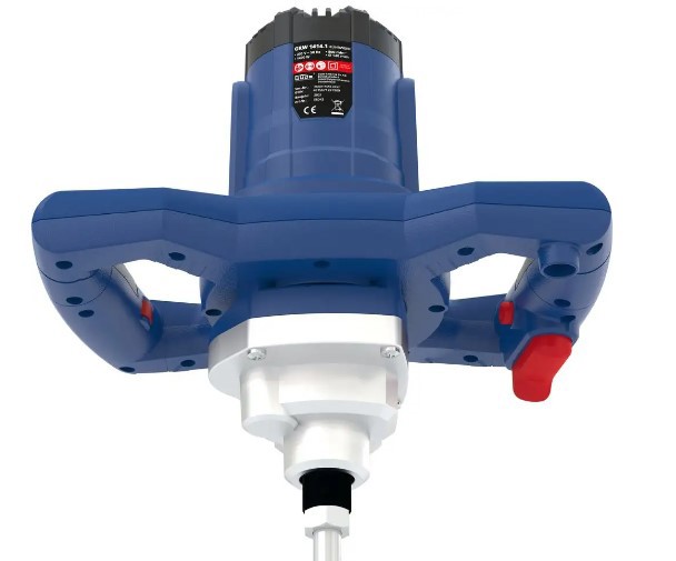 Mortelmixer 1800 W met 2 mixstaven en toerentalregeling