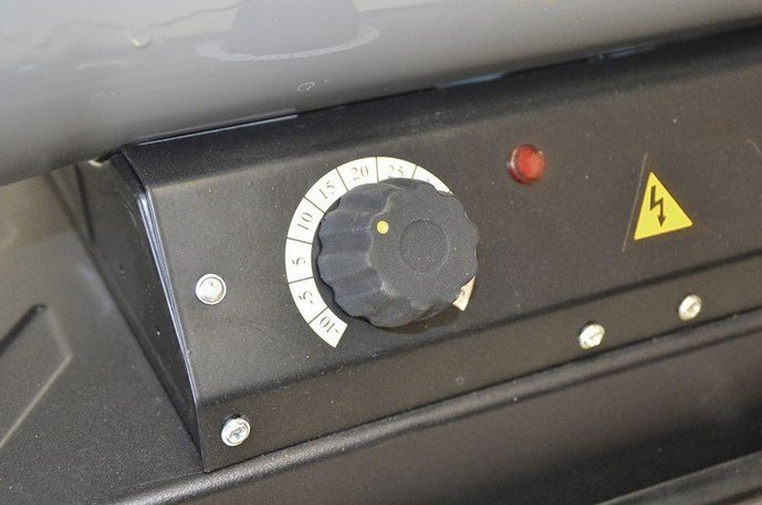 Bouwdroger - diesel luchtkannon 30 KW, thermostaat, el.ontsteking