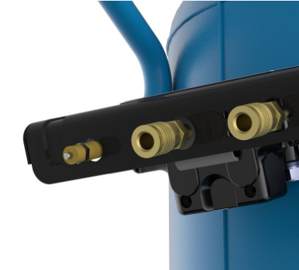 Digitale onderhoudvrije compressor AIRPOWER 250/10/80 ECO-DIGITAL