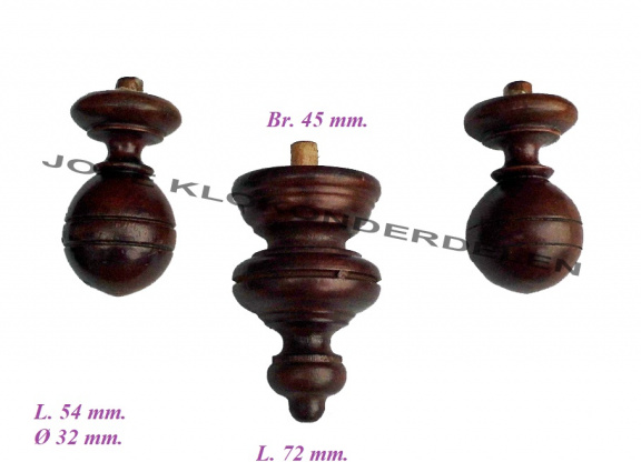 === 2 Klok tollen + ondertol = gebruikt === 39286