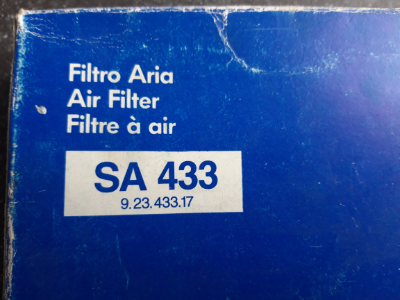 Alfa Romeo Alfetta Giulietta Luchtfilter Savara SA433 NOS - Afbeelding 6