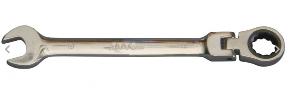 12 del. Ratelsleutel-set 8 19 mm flexibele kop 8,9,10,11.12,13,14,15,16,17,18,19mm