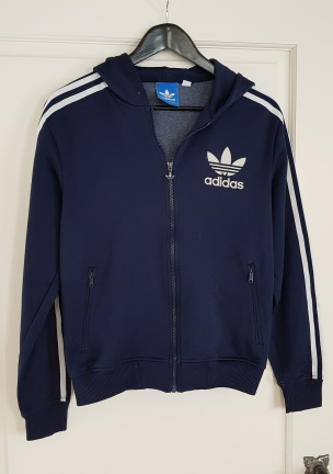 Adidas donker blauw vest maat S/176 - nr. 1