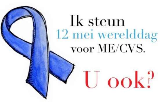 ME / CVS 12 mei wereld ME dag / Blauwe lintjes hier te koop blue ribbon - Afbeelding 5