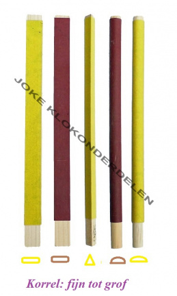 === Assortiment 5 Schuurlatjes = nieuw === 39444