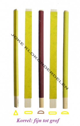 === Assortiment 5 Schuurlatjes = nieuw === 39446