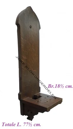=== Stoelklok stoel = eiken = oud = 37968 - nr. 1