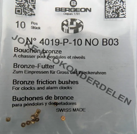 = Bergeon bouchons = B 03 = Brons = 30968