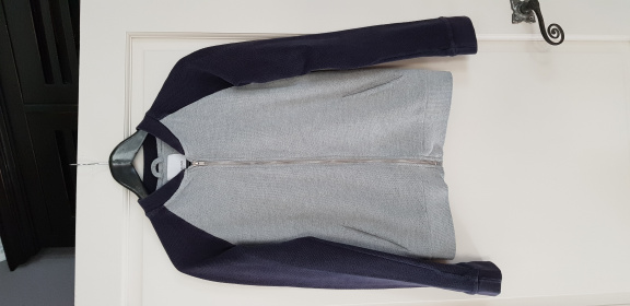 Mango blauw grijs vest maat 164 13/14 jaar - Afbeelding 2