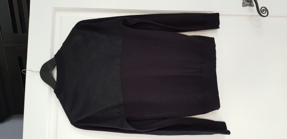 Zara Man knit wear zwart net vestje maat S 170/176 nieuw - Afbeelding 3