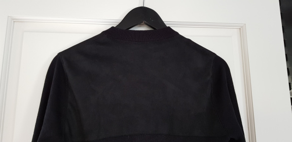 Zara Man knit wear zwart net vestje maat S 170/176 nieuw - Afbeelding 4