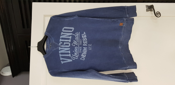 Vingino vintage jeans blauwe trui maat 16/176 - nr. 1