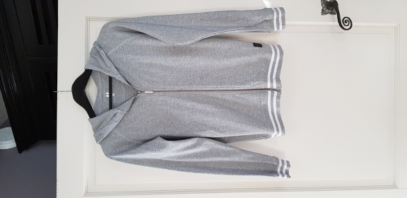 Hound licht grijs vest met capuchon maat L/164 nieuw - nr. 1
