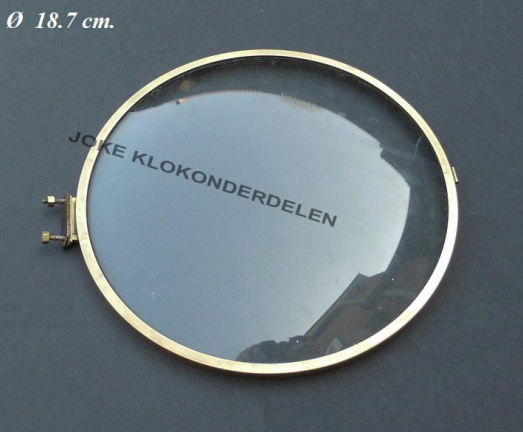 === Pendule deur = bol glas = gebruikt === 39612