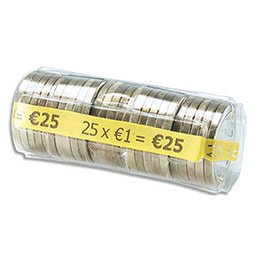 NIEUW ..... Plastic munthulzen, geschikt om munten in op te bergen. - Afbeelding 2
