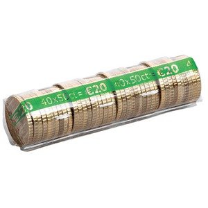 NIEUW ..... Plastic munthulzen, geschikt om munten in op te bergen. - Afbeelding 3