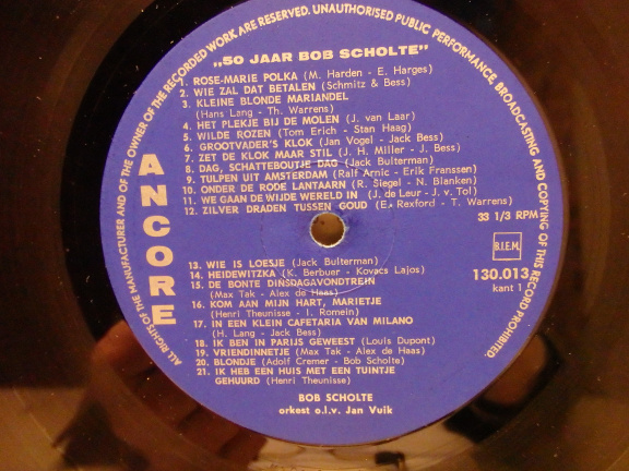 LP - 50 jaar Bob Scholte. - Afbeelding 4