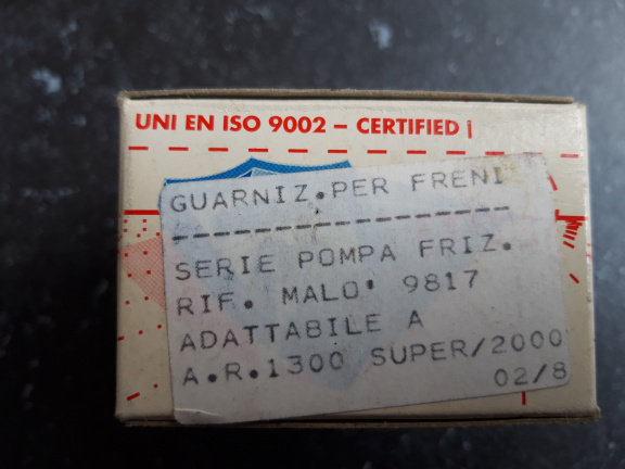 Alfa Romeo 1300 Super 2000 Koppeling Pomp Akron 9817 NOS - Afbeelding 5