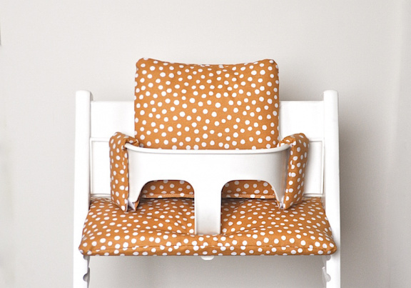 Gecoate stoelverkleiner kussens voor stokke tripp trapp kinderstoel 'Funny animal' - Afbeelding 4
