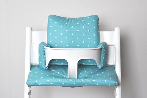 Gecoate stoelverkleiner kussens voor stokke tripp trapp kinderstoel 'Funny animal' - Afbeelding 7