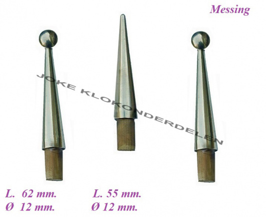 === 3 klok ornamentjes = gebruikt === 38229