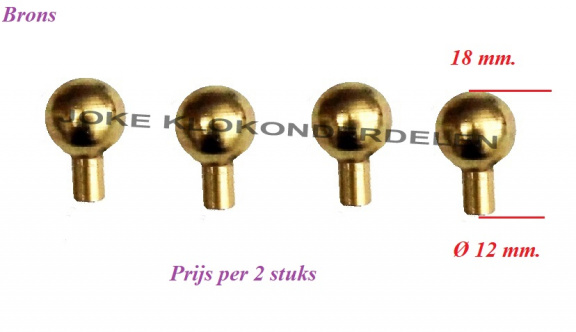 === 2 Klok tolletjes = gebruikt === 39109