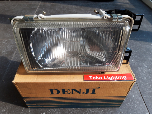 Toyota Corolla KE75 (82-83) Koplamp Denji DL-TY701 DL7010 Rechts NOS - Afbeelding 7