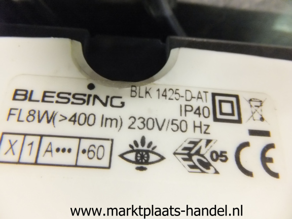3 stuks nooduitgang verlichting, 220V, 8 wat opbouw (a6)50 - Afbeelding 3