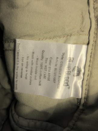 BLUEBLOOD jeans (mt. 34 - W27/L32; WP140) - Afbeelding 8