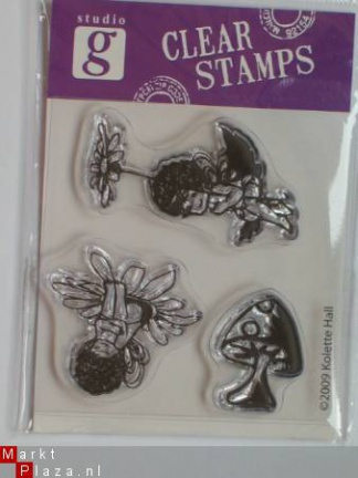OP=OP studio G clear stempel fairy