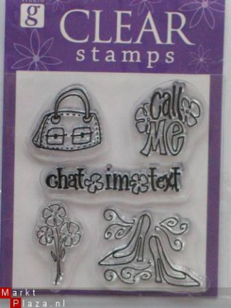 OP=OP studio G clear stempel call me