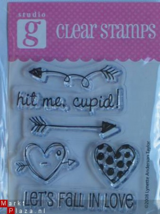 OP=OP studio G clear stempel hit me cupid!