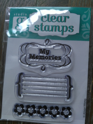 OP=OP studio G clear stempel journaling