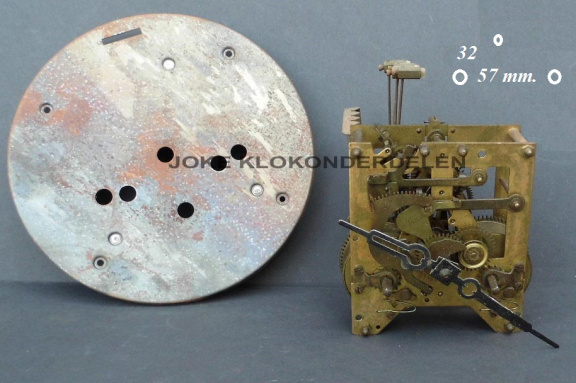 === Regulateur uurwerk = oud === 39670 - nr. 1