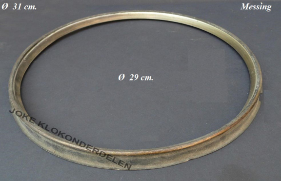 === Klok ring = zonder glas = oud === 39676