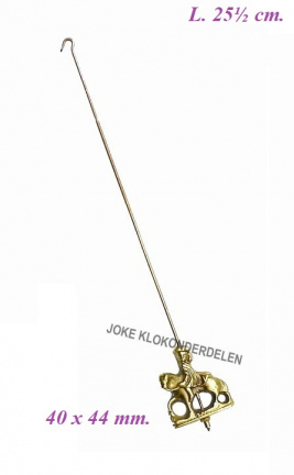 === Zaanse klok slinger = gebruikt === 39699