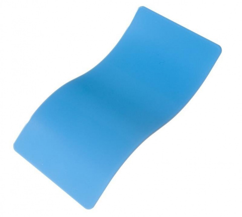Lichtblauw RAL 5012 Mat powdercoating powders v.a. 250 gram - nr. 1