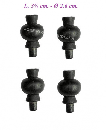 === 4 Pootjes = Stoelklok = gebruikt === 39724 - nr. 1