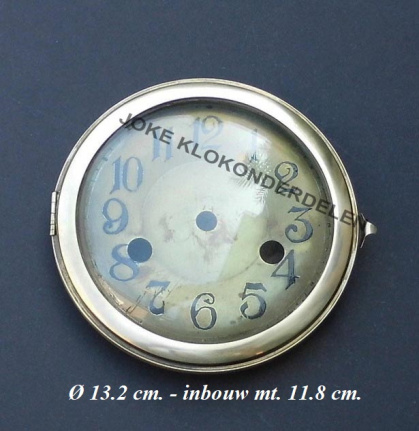 === Deur / wijzerplaat = bol glas = oud === 39730