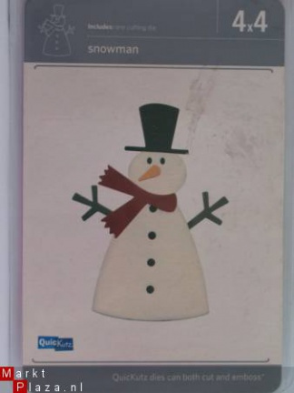 OP=OP Quickutz dies snowman L