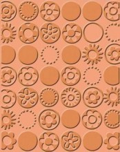 OP=OP cuttlebug embossing-folder bloom dots