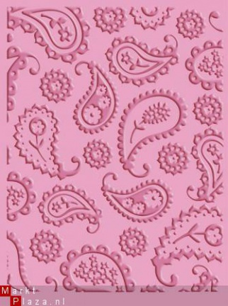 OP=OP cuttlebug embossing-folder paisley