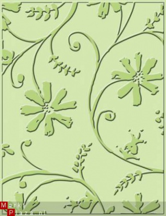 OP=OP cuttlebug embossing-folder styled flowers