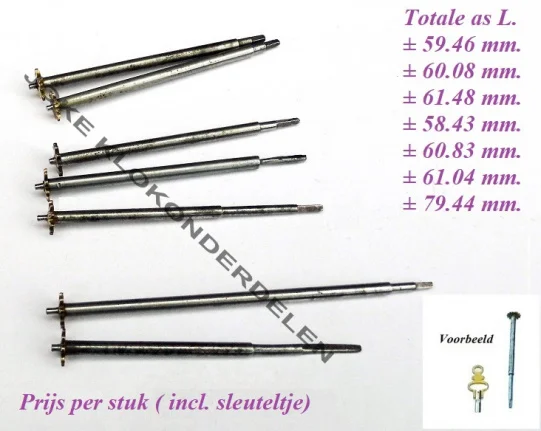 Fijnafstelling = Franse pendule = 38682